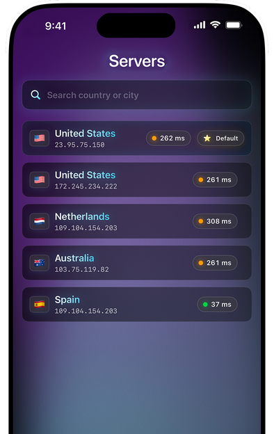 WorldTunnel VPN servers list